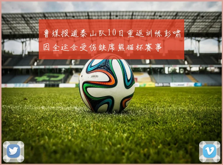 鲁媒报道泰山队10日重返训练彭啸因全运会受伤缺席熊猫杯赛事